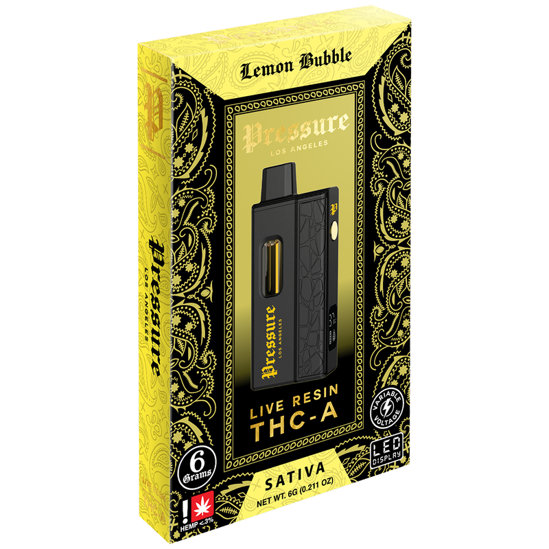 Pressure Live Resin THCA Disposables 6g Best Sales Price - Vape Pens