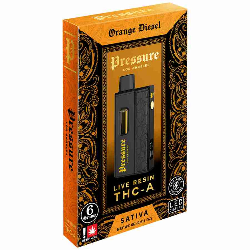 Pressure Live Resin THCA Disposables 6g Best Sales Price - Vape Pens