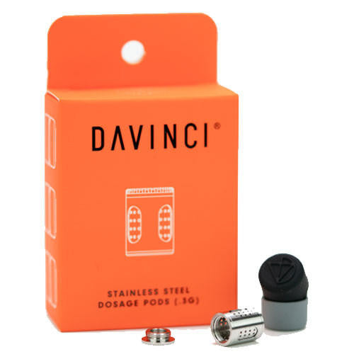 Stainless Steel Dosing Capsules (.3g) for Davinci Vaporizer Best Sales Price - Accessories