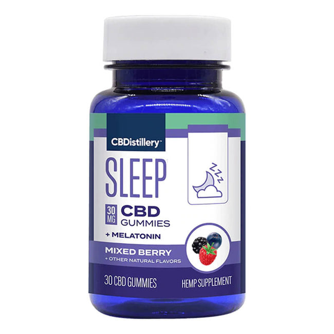 CBD Gummies for Sleep – Mixed Berry – CBDistillery Best Sales Price - Gummies