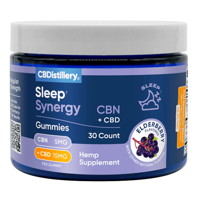 Sleep Synergy CBD Gummies with CBN – Elderberry – CBDistillery Best Sales Price - Gummies