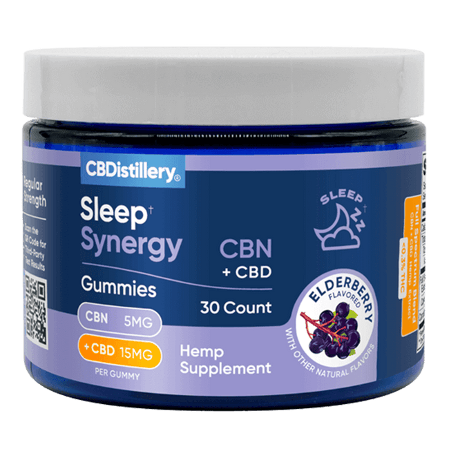 Sleep Synergy CBD Gummies with CBN – Elderberry – CBDistillery Best Sales Price - Gummies