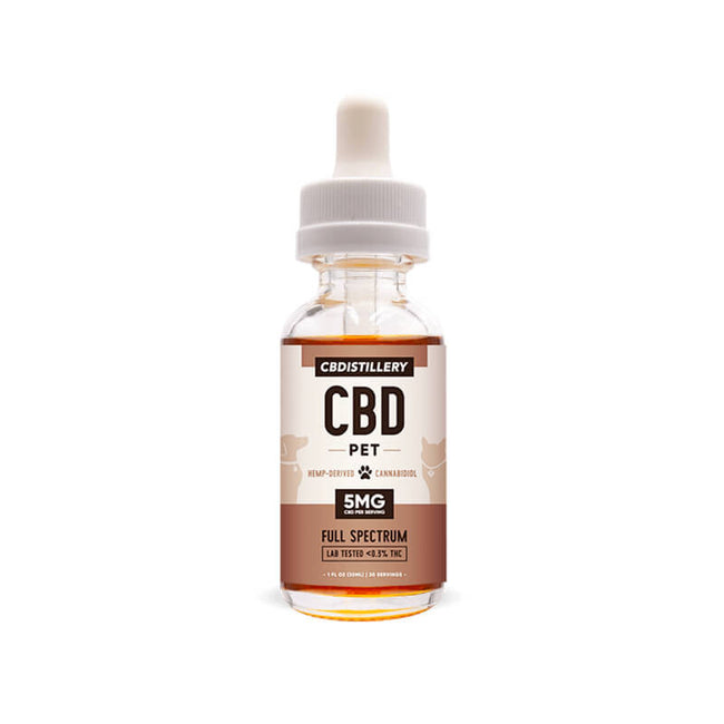 Full Spectrum CBD Oil for Pets – 150mg – CBDistillery Best Sales Price - Tincture Oil