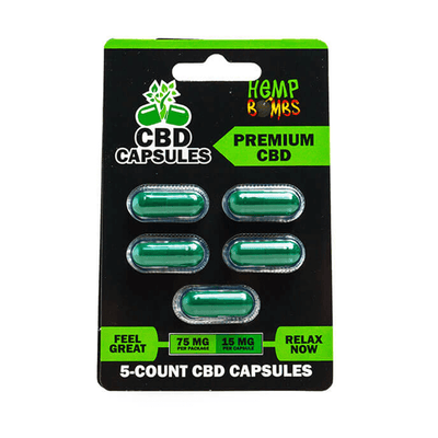 Premium CBD Capsules Hemp Bombs Best Sales Price - Edibles