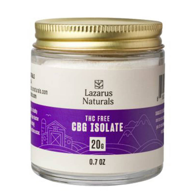 CBG Isolate – Lazarus Naturals Best Sales Price - CBD