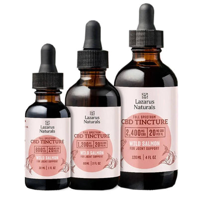 Full Spectrum CBD Pet Tincture – Wild Salmon Formula – Lazarus Naturals Best Sales Price - Pet CBD
