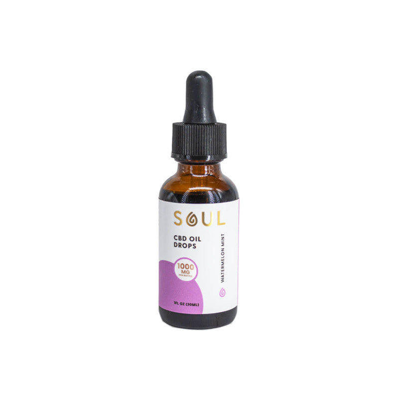 Soul CBD – Isolate Tincture – Watermelon Mint – 1000mg – 1500mg Best Sales Price - Tincture Oil