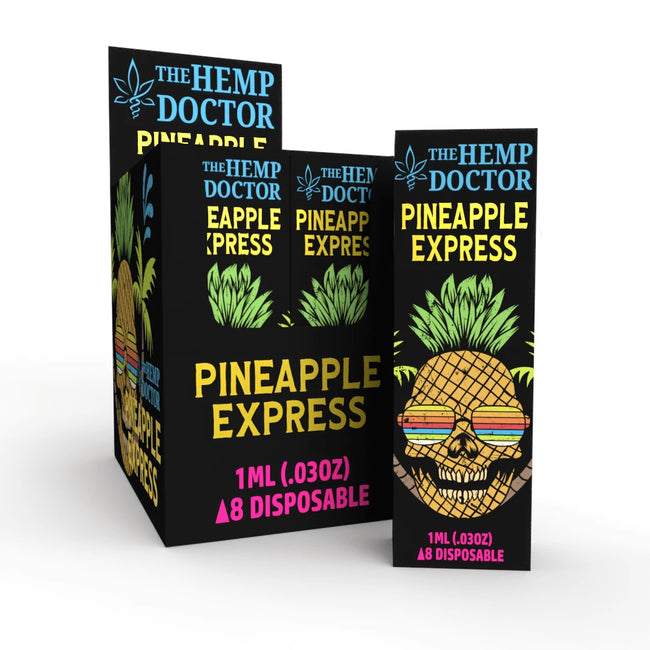 The Hemp Doctor Pineapple Express 1g Delta 8 Disposable Best Sales Price - Vape Pens