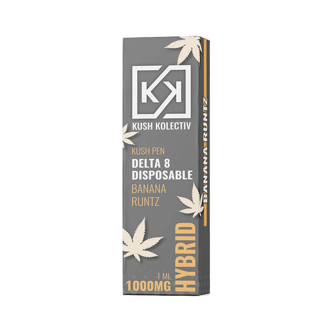 Kush Kolectiv Banana Runtz 1g Delta 8 Disposable Best Sales Price - CBD