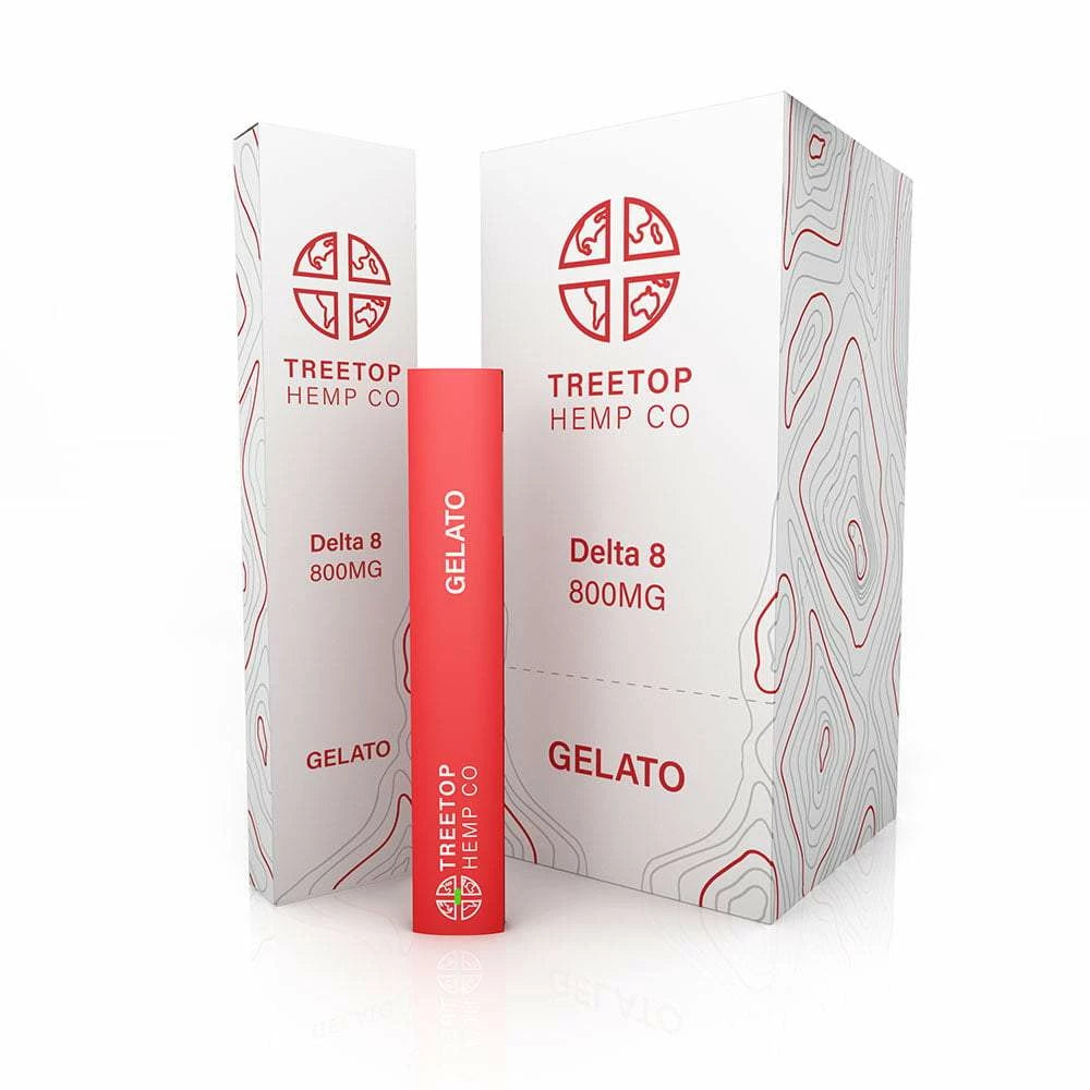 TreeTop Gelato 1g Delta 8 Disposable Best Sales Price - Vape Pens