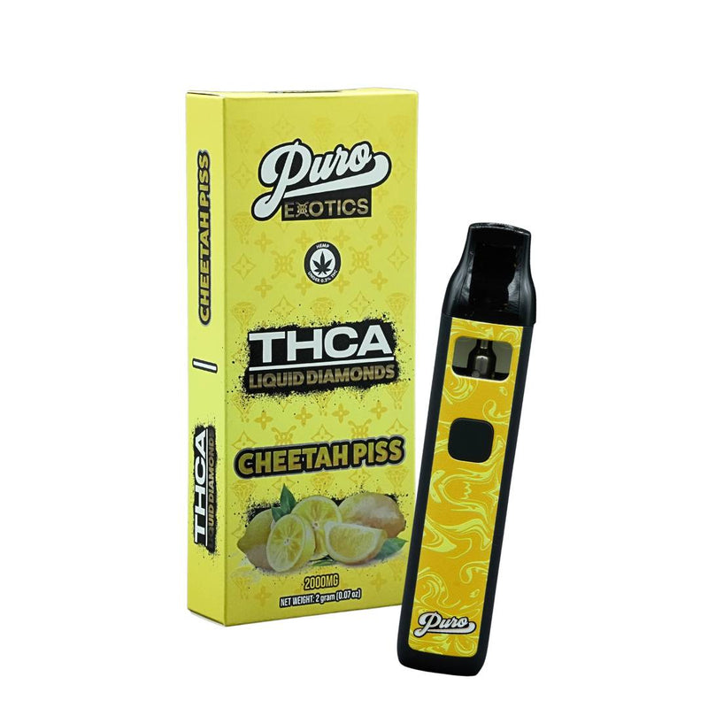 Puro Exotics THCA Liquid Diamonds Disposable Vapes 2g Best Sales Price - Vape Pens