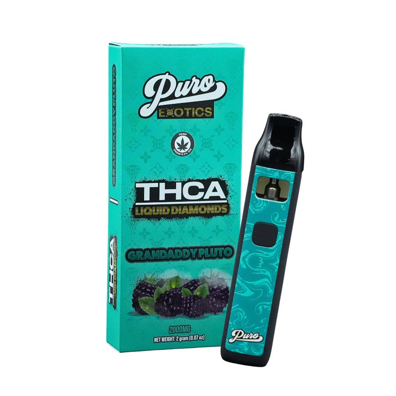 Puro Exotics THCA Liquid Diamonds Disposable Vapes 2g Best Sales Price - Vape Pens