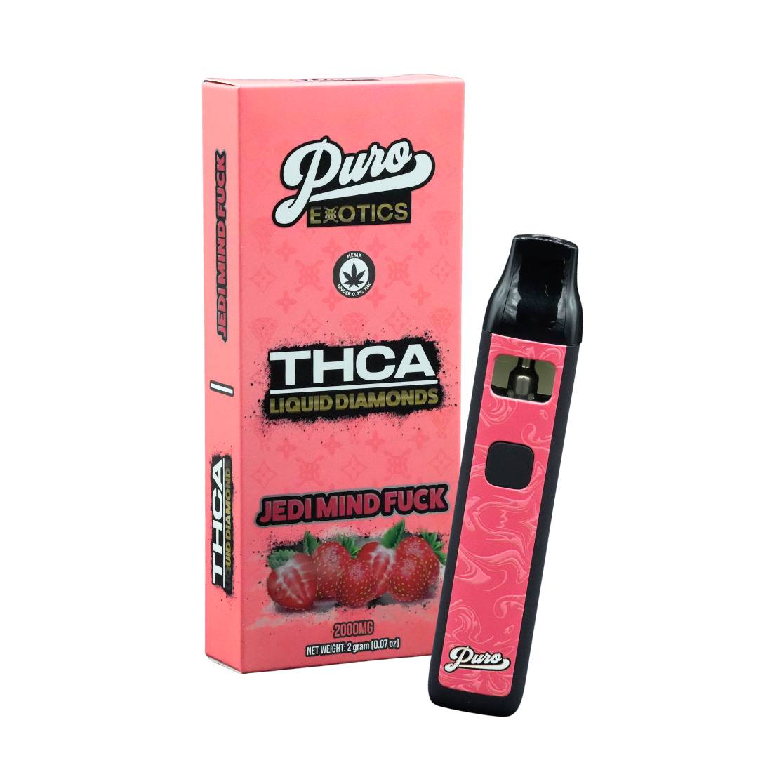 Puro Exotics THCA Liquid Diamonds Disposable Vapes 2g Best Sales Price - Vape Pens