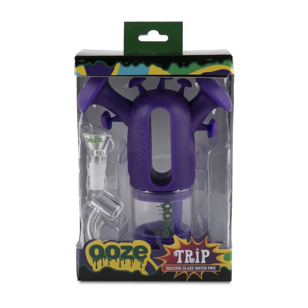 Ooze Trip Pipe Silicone Bubbler Best Sales Price - Bongs