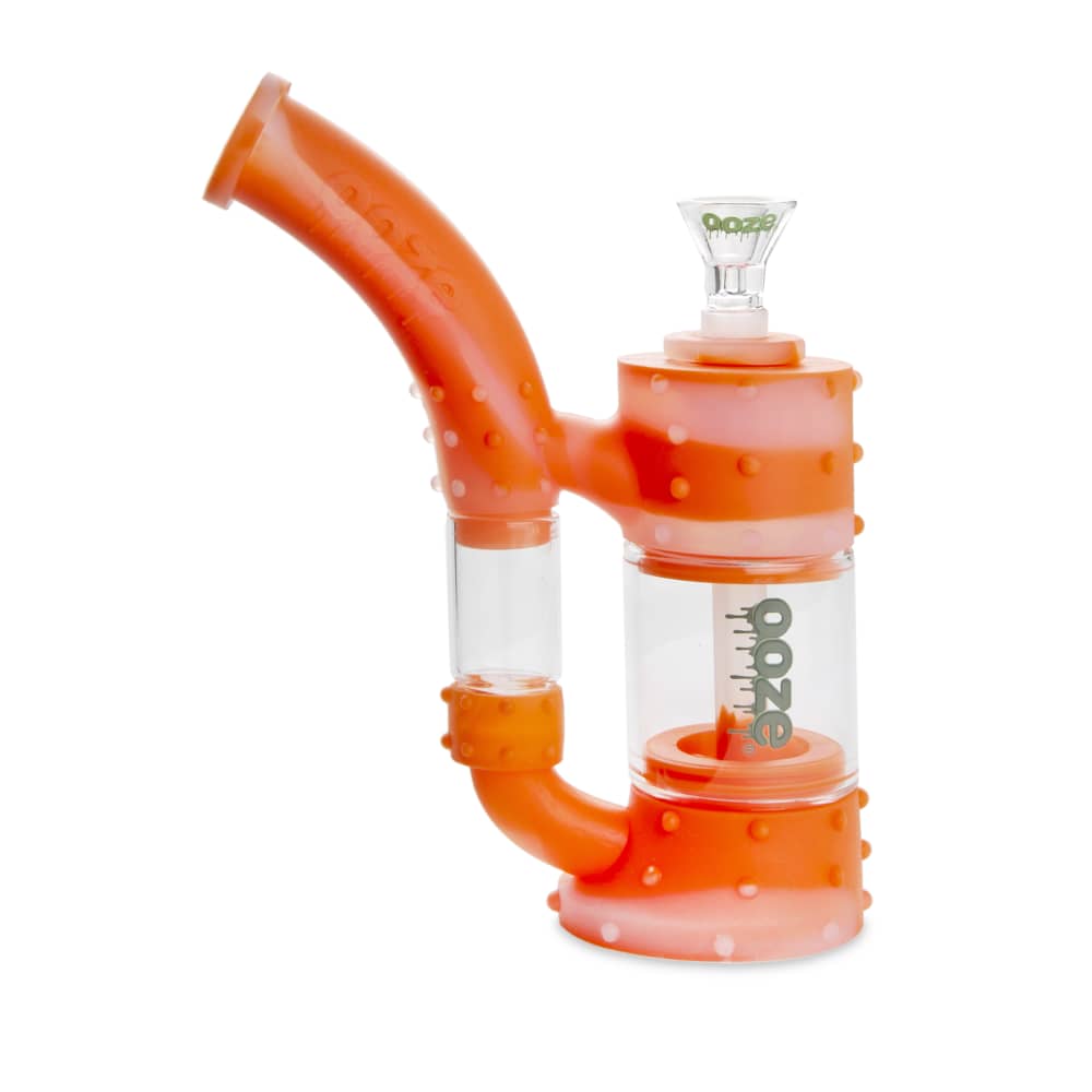 Ooze Stack Pipe Silicone Bubbler Best Sales Price - Bongs