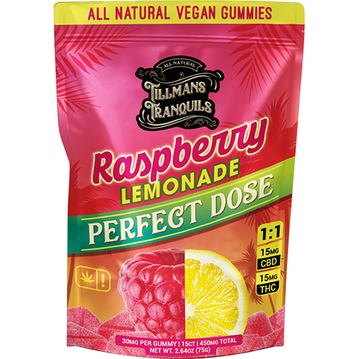 Tillmans Tranquils Raspberry Lemonade THC Gummies Best Sales Price - Gummies