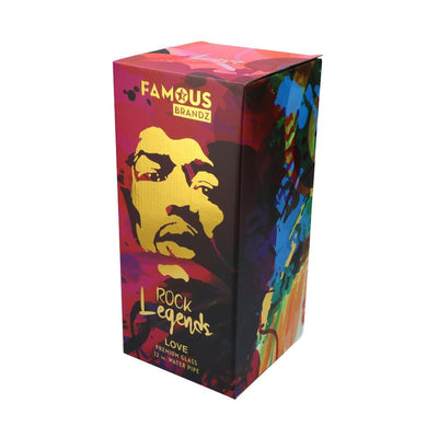 Famous Brandz Rock Legends Jimi Love Water Pipe Best Sales Price - Bongs