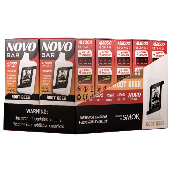 Root Beer Novo Bar AL6000 Best Sales Price - Disposables