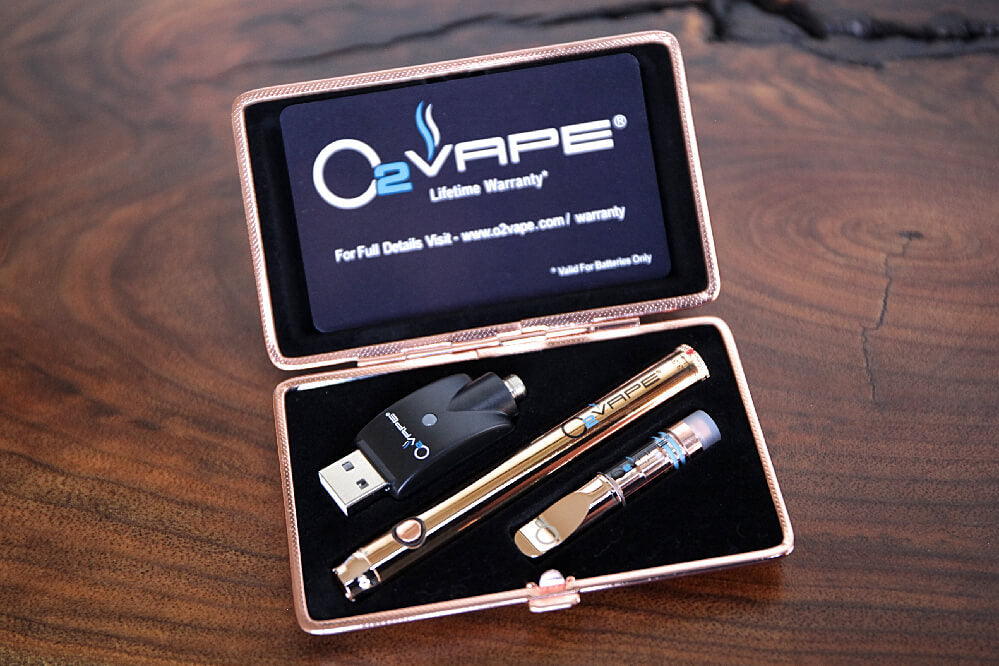 O2 Pen O2 Vape Vari-Vape Slim Kit: Ceramic Variable Voltage Vape Pen | 6 Colo ...