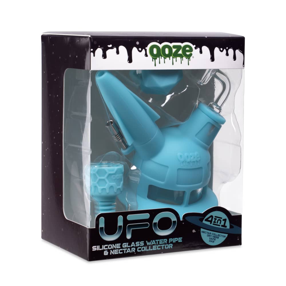 Ooze UFO Silicone Water Pipe Best Sales Price - Smoking Pipes