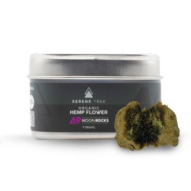 Serene Tree Delta 9 Infused Flower Moonrocks 7g Best Sales Price - CBD