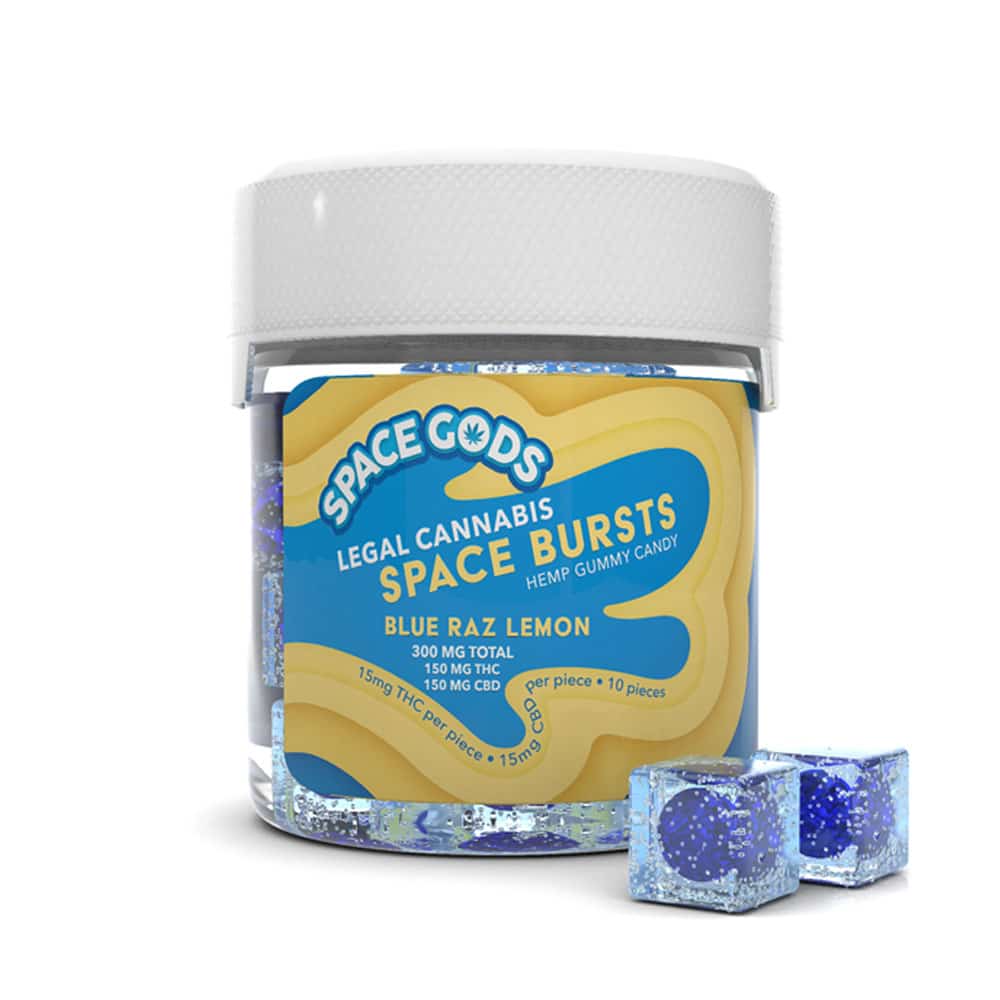 Space Gods Space Bursts Delta-9 THC + CBD Gummies (10pcs) Best Sales Price - Gummies