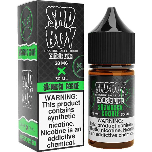 Shamrock Cookie Salt by Sadboy Salts 30ml Best Sales Price - eJuice