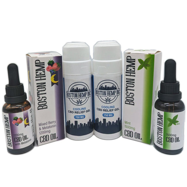 Boston Hempire CBD Wellness Bundle Best Sales Price - Bundles