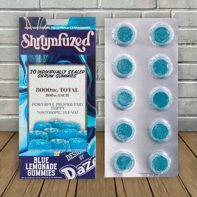 Shrumfuzed Trippy Nootropic Blendz Gummies 8000mg Best Sales Price - Gummies