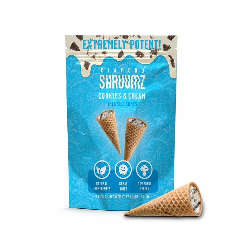 Diamond Shruumz Infused Cones (2pcs) Best Sales Price - CBD