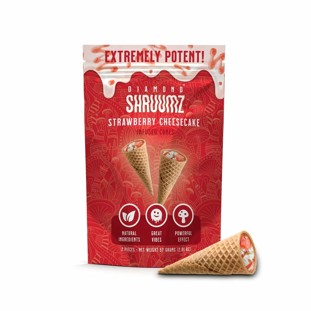 Diamond Shruumz Infused Cones (2pcs) Best Sales Price - CBD