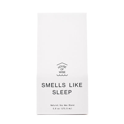 House of Wise Smells Like Sleep Candle (5.8oz) Best Sales Price - Smoke Odor Eliminators