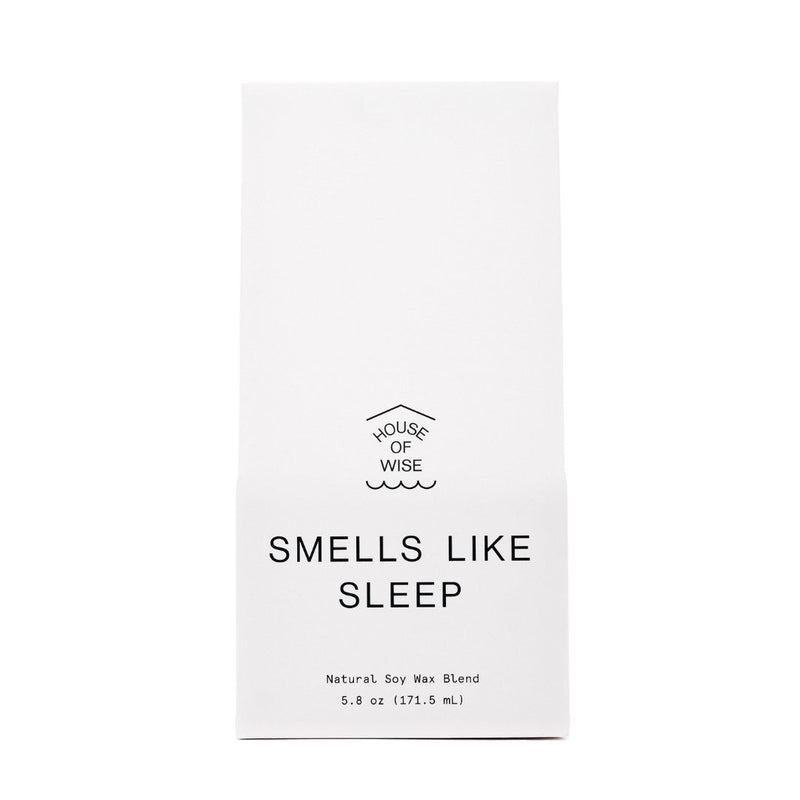 House of Wise Smells Like Sleep Candle (5.8oz) Best Sales Price - Smoke Odor Eliminators