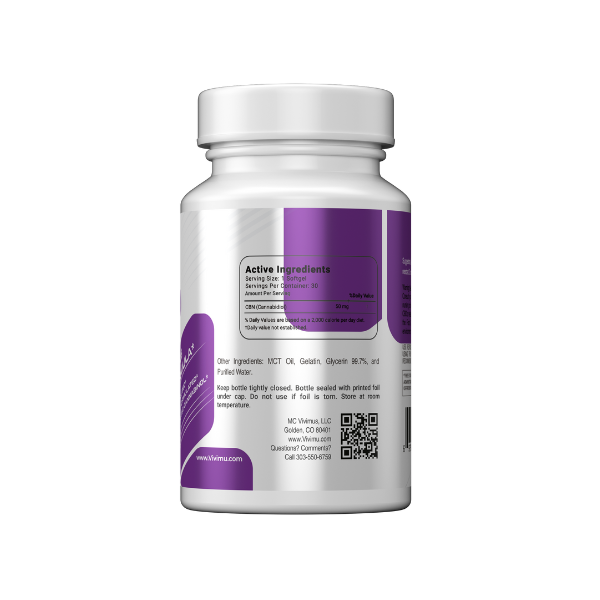 Vivimu Sleep CBN Softgels Best Sales Price - Edibles