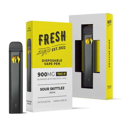 Sour Skittlez Vape Pen - THCP Disposable 900mg Fresh Best Sales Price - Vape Pens
