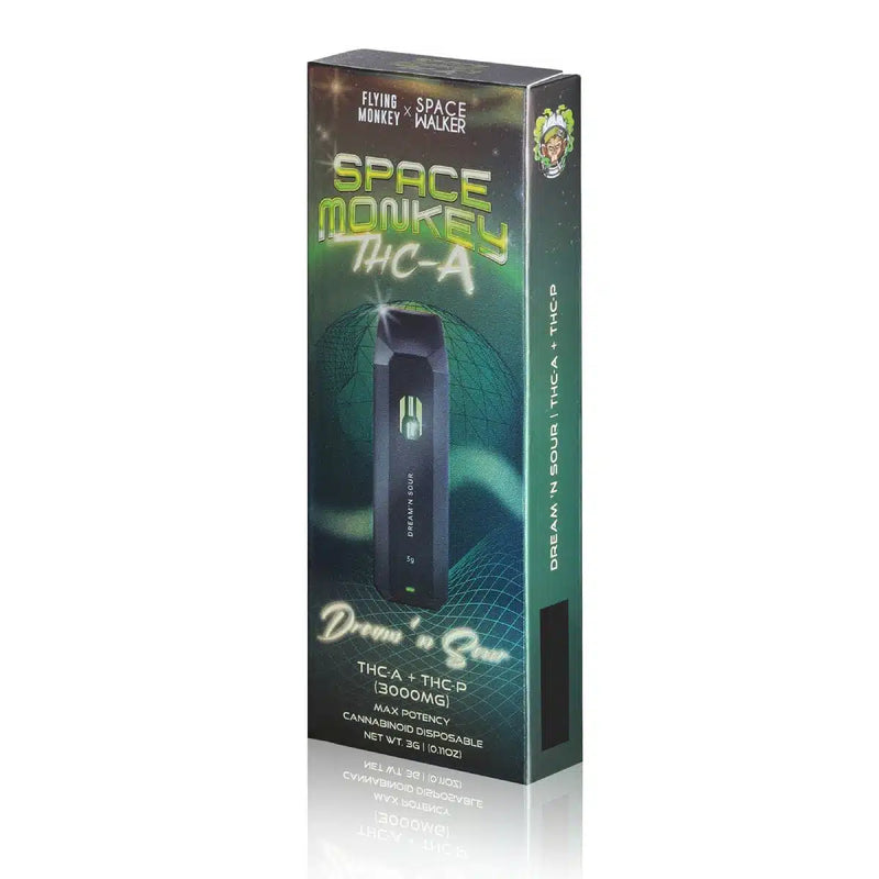 Space Monkey THCA Live Resin Disposable Vapes 3g Best Sales Price - Vape Pens