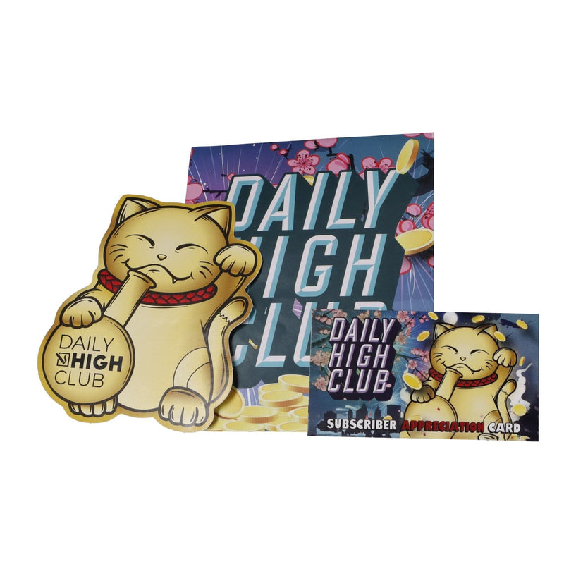 Daily High Club "Lucky Cat" Smoking Box Best Sales Price - Bundles