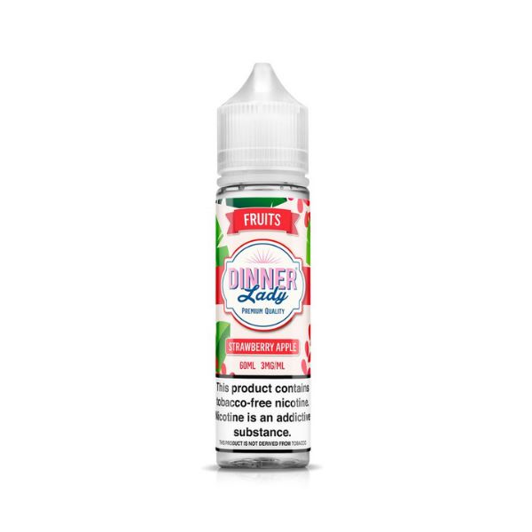 Strawberry Apple by Dinner Lady Synthetic Series E-Liquid Best Sales Price - eJuice