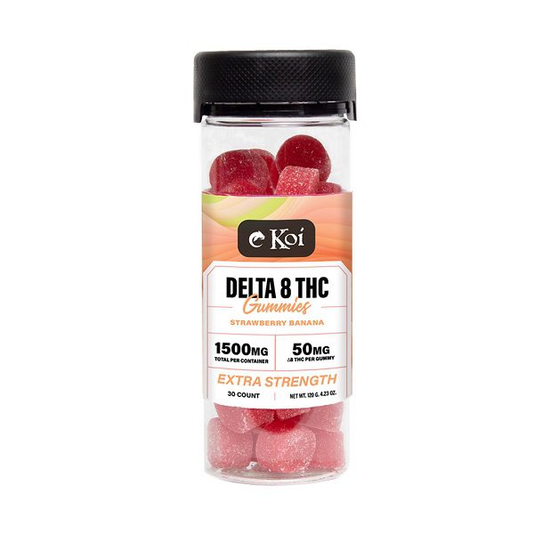 Koi Extra Strength Delta 8 THC Gummies 1500mg | 30 Count Best Sales Price - Gummies