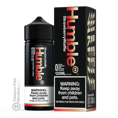 Strawberry Waffle Tobacco-Free Nicotine By Humble 120ML Best Sales Price - eJuice