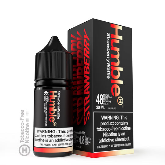 Strawberry Waffle Tobacco-Free Nicotine By Humble Salts 30ml Best Sales Price - eJuice