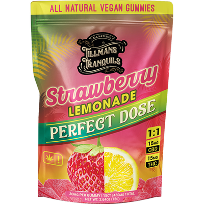 Tillmans Tranquils Strawberry Lemonade THC Gummies Best Sales Price - Gummies