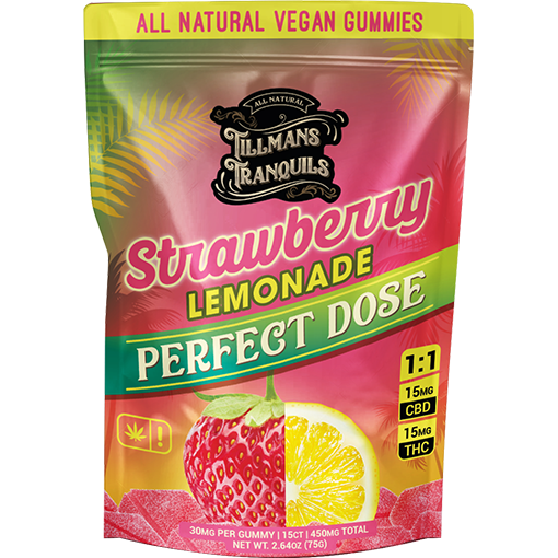 Tillmans Tranquils Strawberry Lemonade THC Gummies Best Sales Price - Gummies