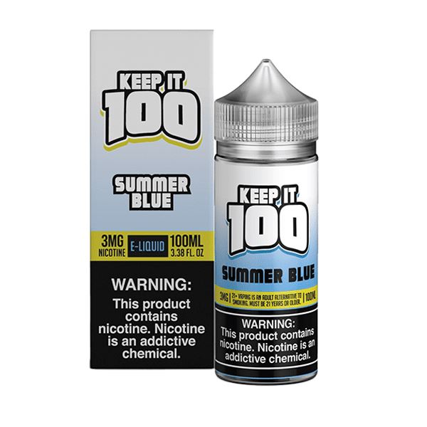 OG Summer Blue by Keep It 100 Synthetic 100ml Best Sales Price - eJuice