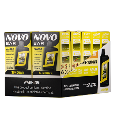 Sundown Novo Bar AL6000 Best Sales Price - Disposables
