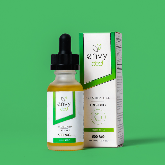 Envy CBD – Double Apple Broad Spectrum CBD Tincture Oil Best Sales Price - Tincture Oil