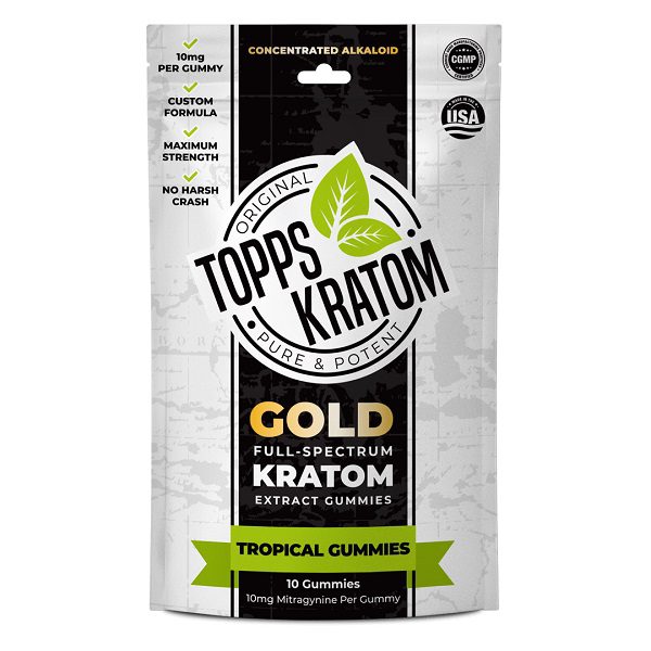 Gold Full-Spectrum Kratom Tropical Gummies Best Sales Price - Kratom