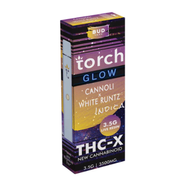 Torch Glow Cannoli x White Runtz THC-X Disposable (3.5g) Best Sales Price - Vape Pens