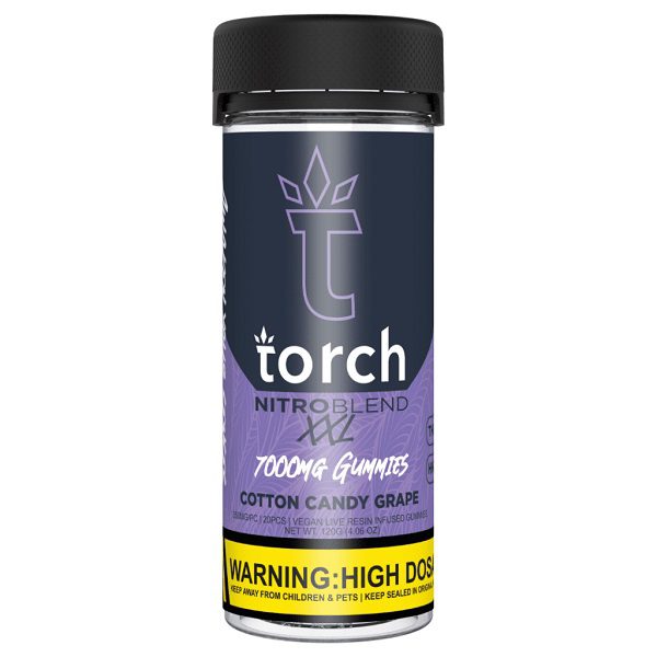 Torch Nitro Blend Gummies 7000mg | THC-P | HHC-P Best Sales Price - Gummies