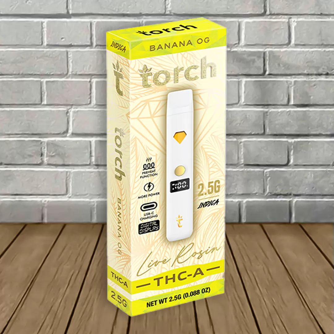 Torch Live Rosin THCa Disposable 2.5g Best Sales Price - Vape Pens